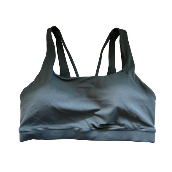 Athleta 531139 Exhale Bra D-DD+ Bali Green Sports Bra Women's Size XS NWT $49 - Picture 3 of 8